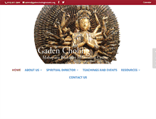 Tablet Screenshot of gadencholingtoronto.org
